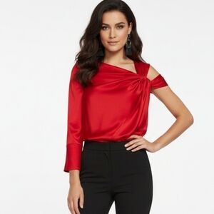 new York & company Asymmetrical top